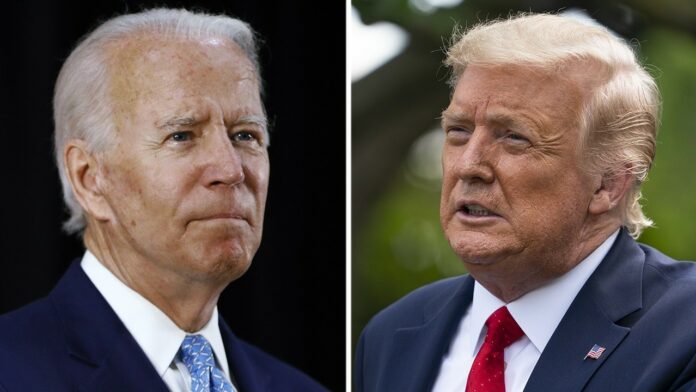 Trump lashes out at Biden in Rose Garden: ‘There’s never been a time when two candidates were so different’