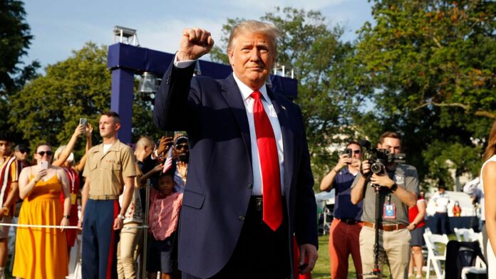Trump says Democrats want to keep schools shut ‘for political reasons’