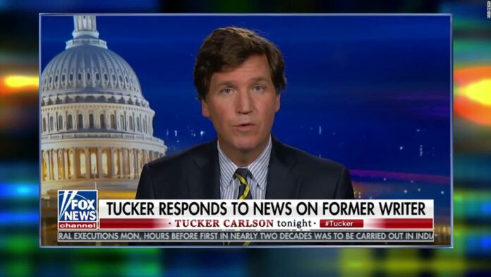 Tucker Carlson addresses ex-staffer’s racist posts, says he will take ‘long-planned’ vacation