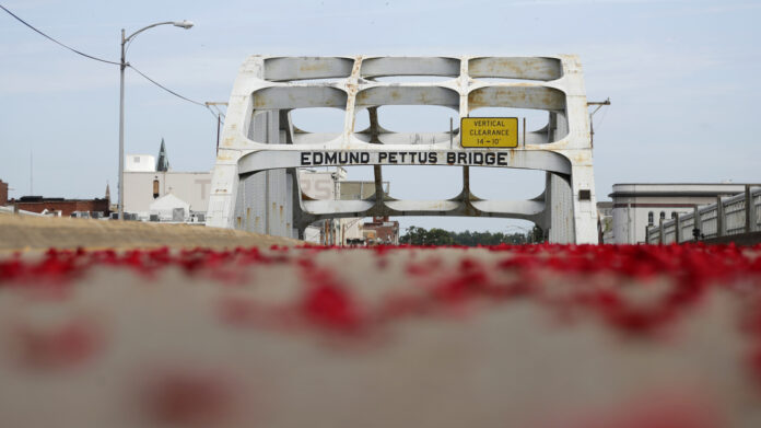 Watch: In Selma, A ‘Final Crossing’ For John Lewis Across The Edmund Pettus Bridge