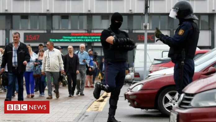 Belarus leader orders clampdown on unrest