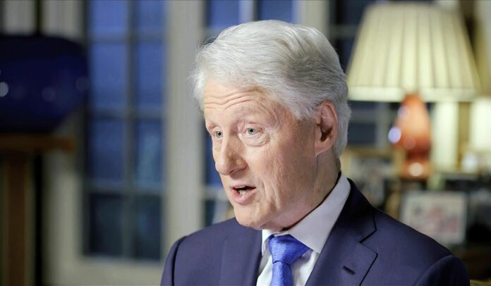 Bill Clinton mocked for lecturing Trump amid photo of him getting massage from Epstein accuser