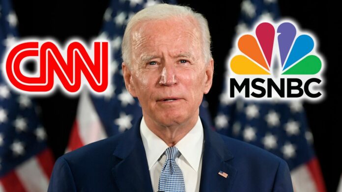 Following Biden’s mea culpa, CNN, MSNBC defend former VP after virtually ignoring latest gaffes