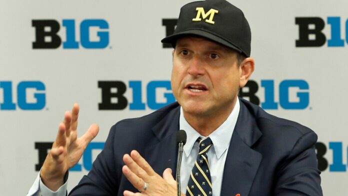 Jim Harbaugh goes after Ryan Day in heated Big Ten phone call