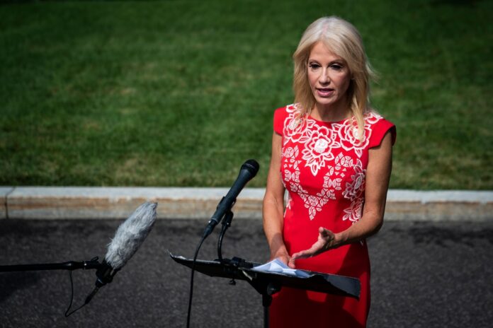 Kellyanne Conway to leave the White House at the end of the month, citing the need to focus on her family