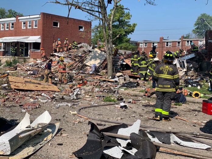 LIVE UPDATES: 1 Dead After Gas Explosion Rocks Northwest Baltimore Neighborhood Near Reisterstown Road Plaza