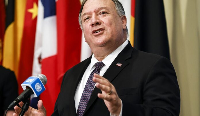 Mike Pompeo RNC speech is breach of diplomatic protocol, Democrats say