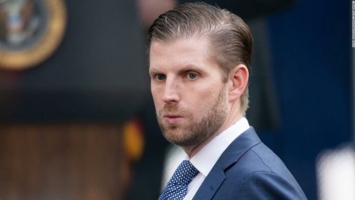 New York AG wants to depose Eric Trump in investigation of Trump’s finances