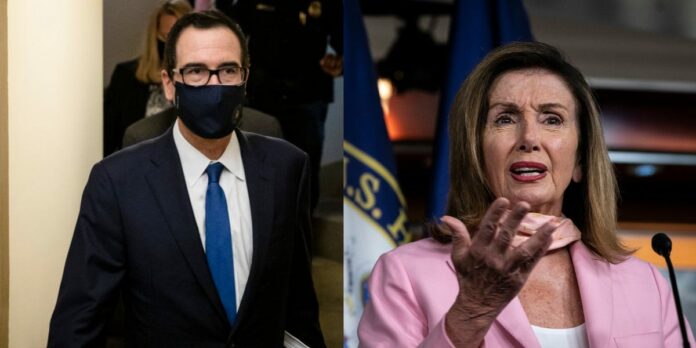 Pelosi and Mnuchin torn over expanding unemployment boost