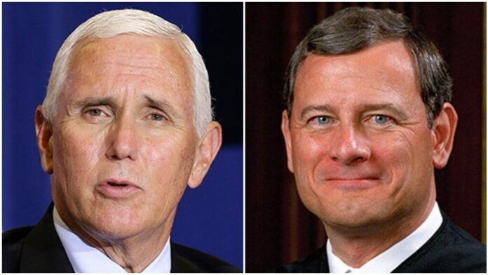Pence rips Chief Justice Roberts in interview, calls him ‘disappointment to conservatives’