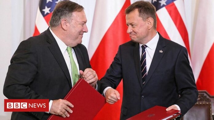 Pompeo signs new defence deal with Poland