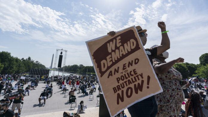 Thousands Gather For March On Washington To Demand Police Reform And Racial Equality