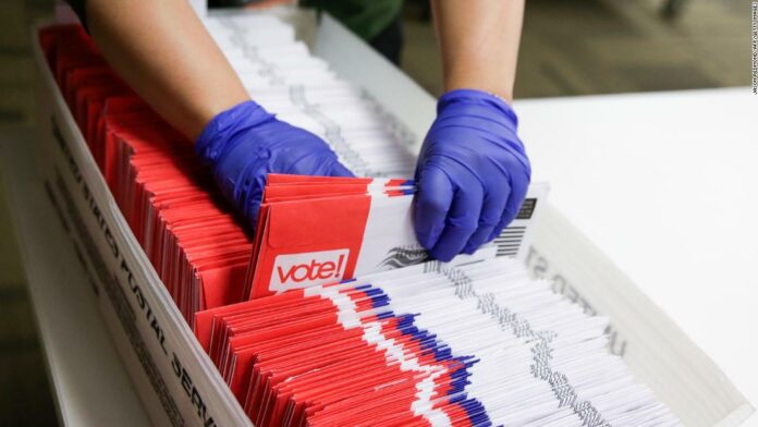 Trump campaign sues Nevada over mail-in voting bill