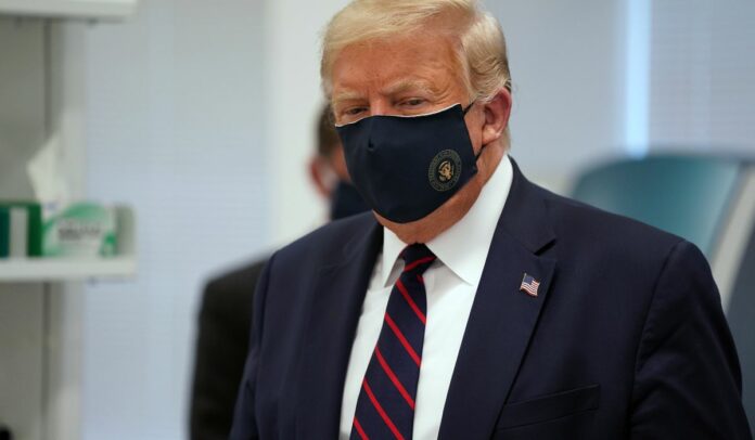 Trump urges supporters to wear masks in campaign email: “Something we should all try to do”
