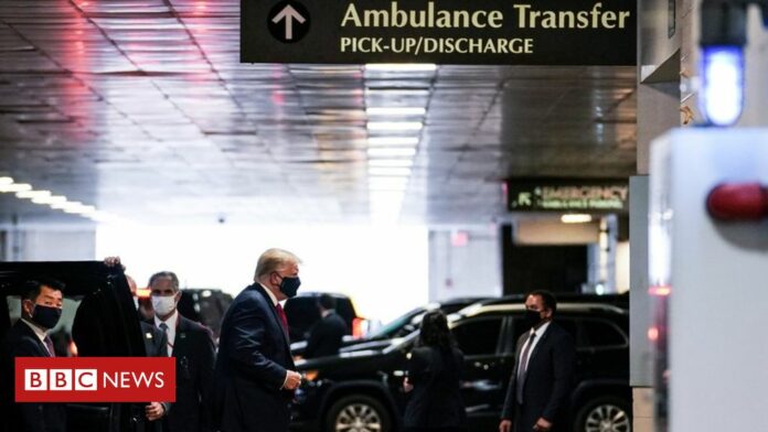 Trump visits brother in New York hospital