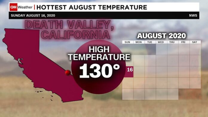 Weather forecast: Death Valley has hottest temperature on Earth