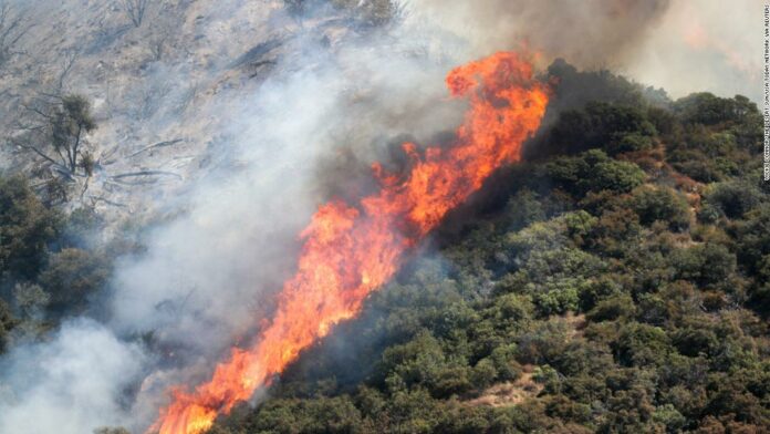 A gender reveal sparked a wildfire in California that’s grown to 7,000 acres