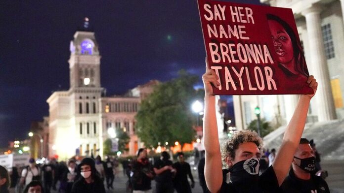 Amid Kentucky unrest, AP poll shows public support for racial justice protests falling