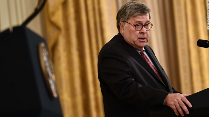 Barr attacks Justice Department staff, compares them to preschoolers