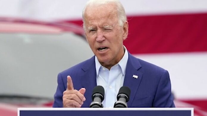 Biden argues he’s in better shape than Trump: ‘Just look at us’