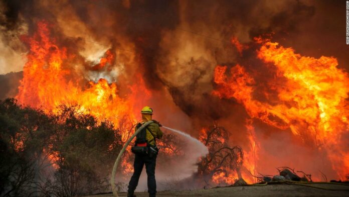 California governor declares state of emergency as multiple counties battle wildfires