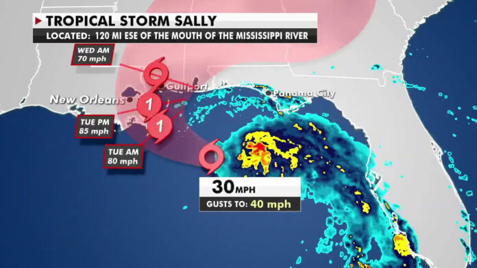 Fox Extreme Weather Center: Tracking Sally
