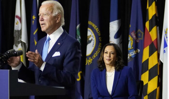 Joe Biden: Kamala Harris ready to step in ‘if somebody pushed me off a roof or something’