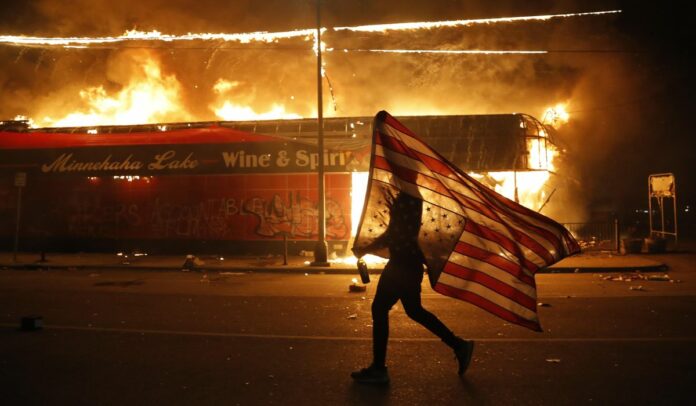 Joe Biden undercut by protests, violence as race tightens