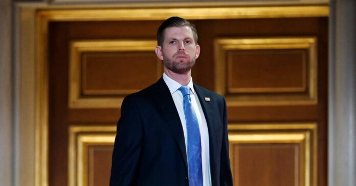 Judge orders Eric Trump to sit for NY Attorney General deposition before the election