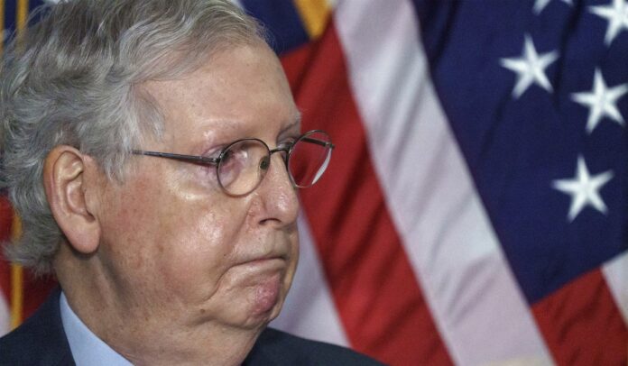 Mitch McConnell blasts Chuck Schumer over Supreme Court rhetoric, calls it ‘performance outrage’