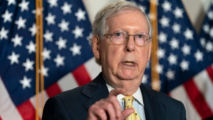 Mitch McConnell’s Kentucky home targeted in Supreme Court vacancy protest