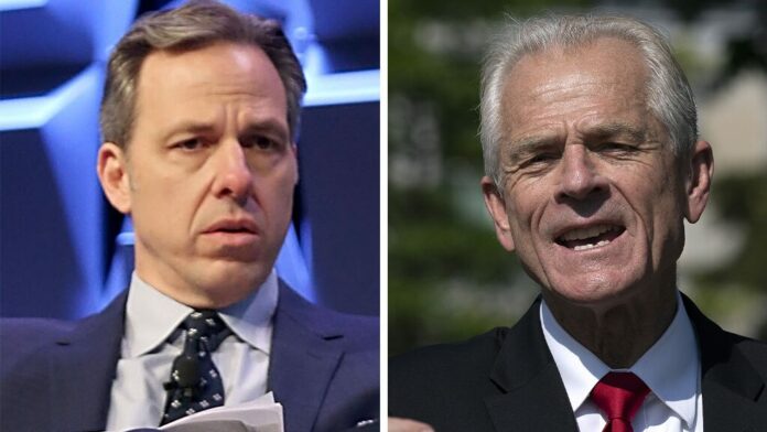 Peter Navarro abruptly cut from CNN interview after telling Jake Tapper network ‘is not honest with the Ame…
