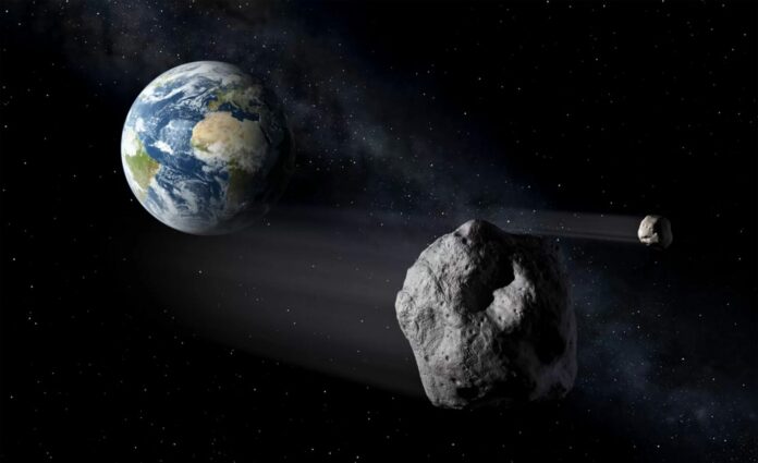 ‘Potentially hazardous’ asteroid wider than two football fields set to fly past Earth next week