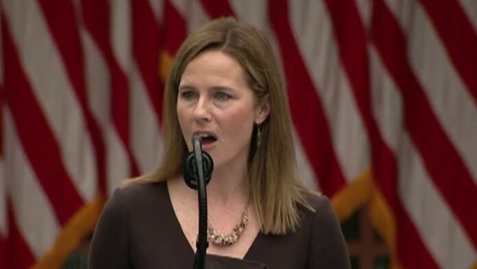 Republicans eye Amy Coney Barrett Senate floor vote at end of October, just days before election