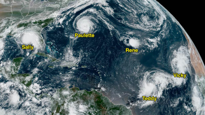 Sally intensifies into a dangerous hurricane » Yale Climate Connections