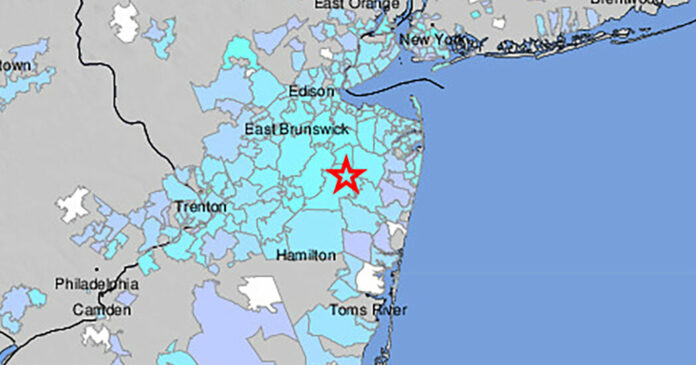 Small Earthquake Rattles New Jersey Coast