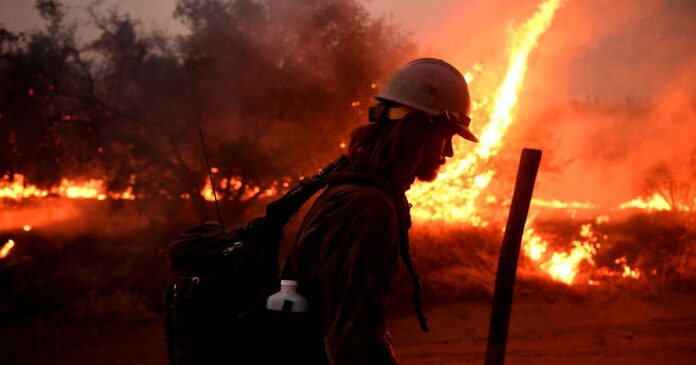 Strong winds may intensify California’s biggest fire season