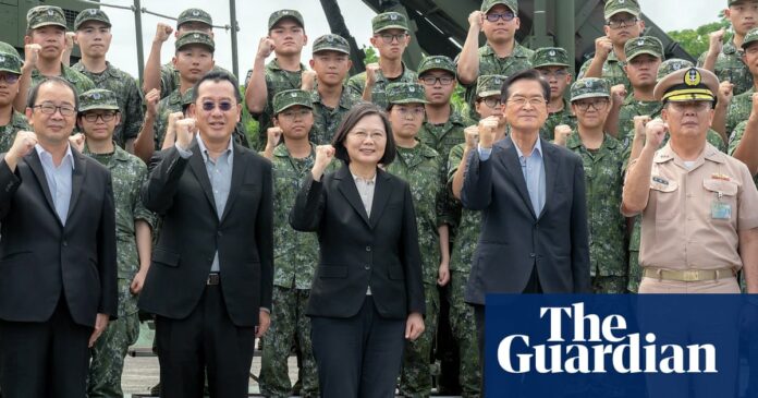 Taiwan calls for global coalition against China’s aggression as US official flies in