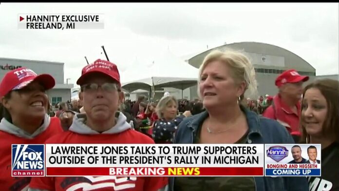Trump rally attendees open up to Lawrence Jones about their support: ‘He tells it like it is’