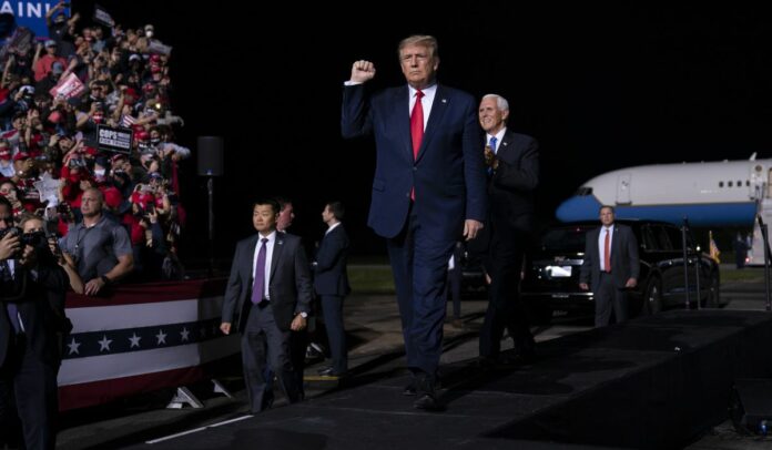 Trump touts Second Amendment protection at Newport News, Virginia, rally