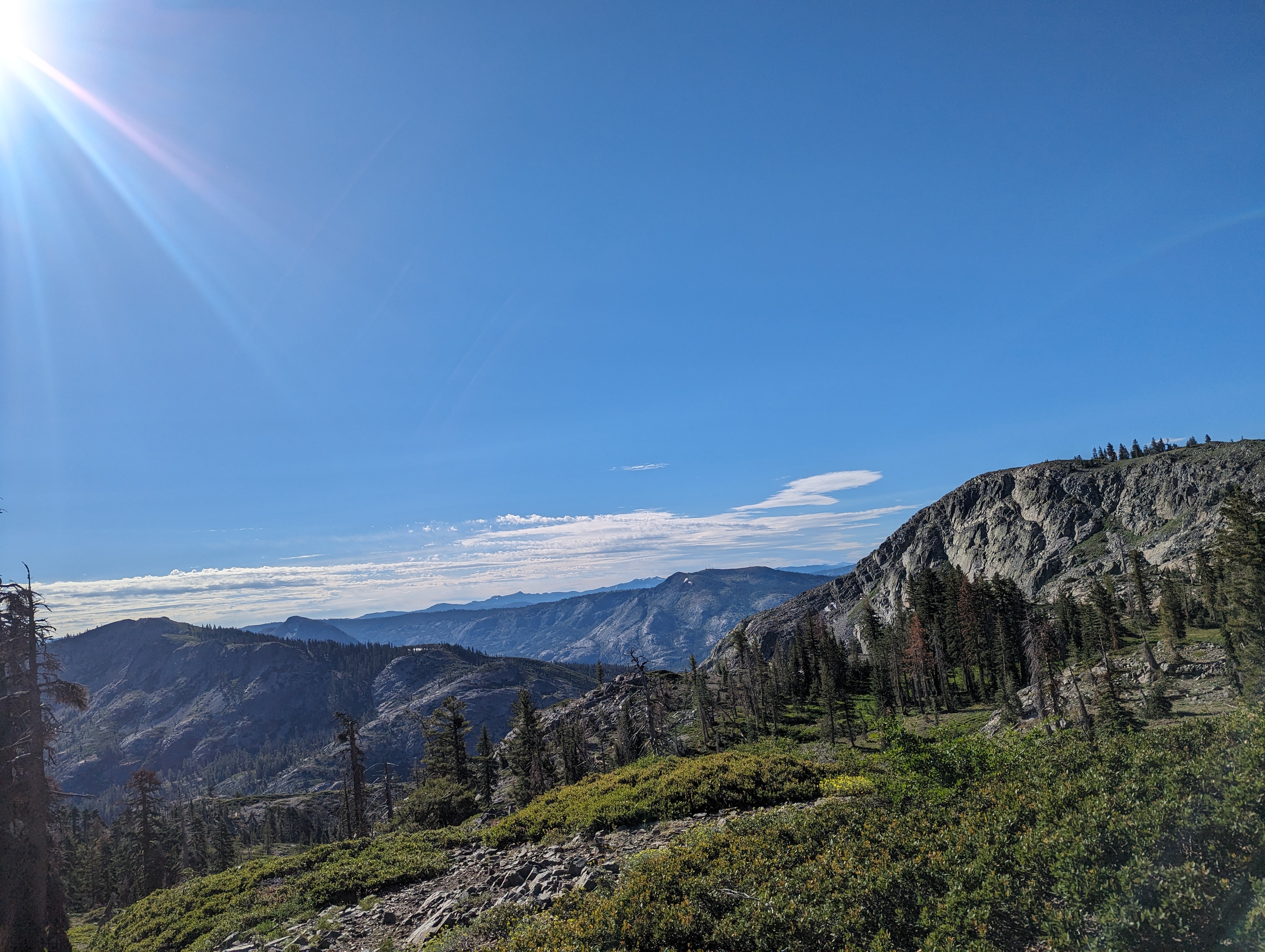 Great views near the trailhead