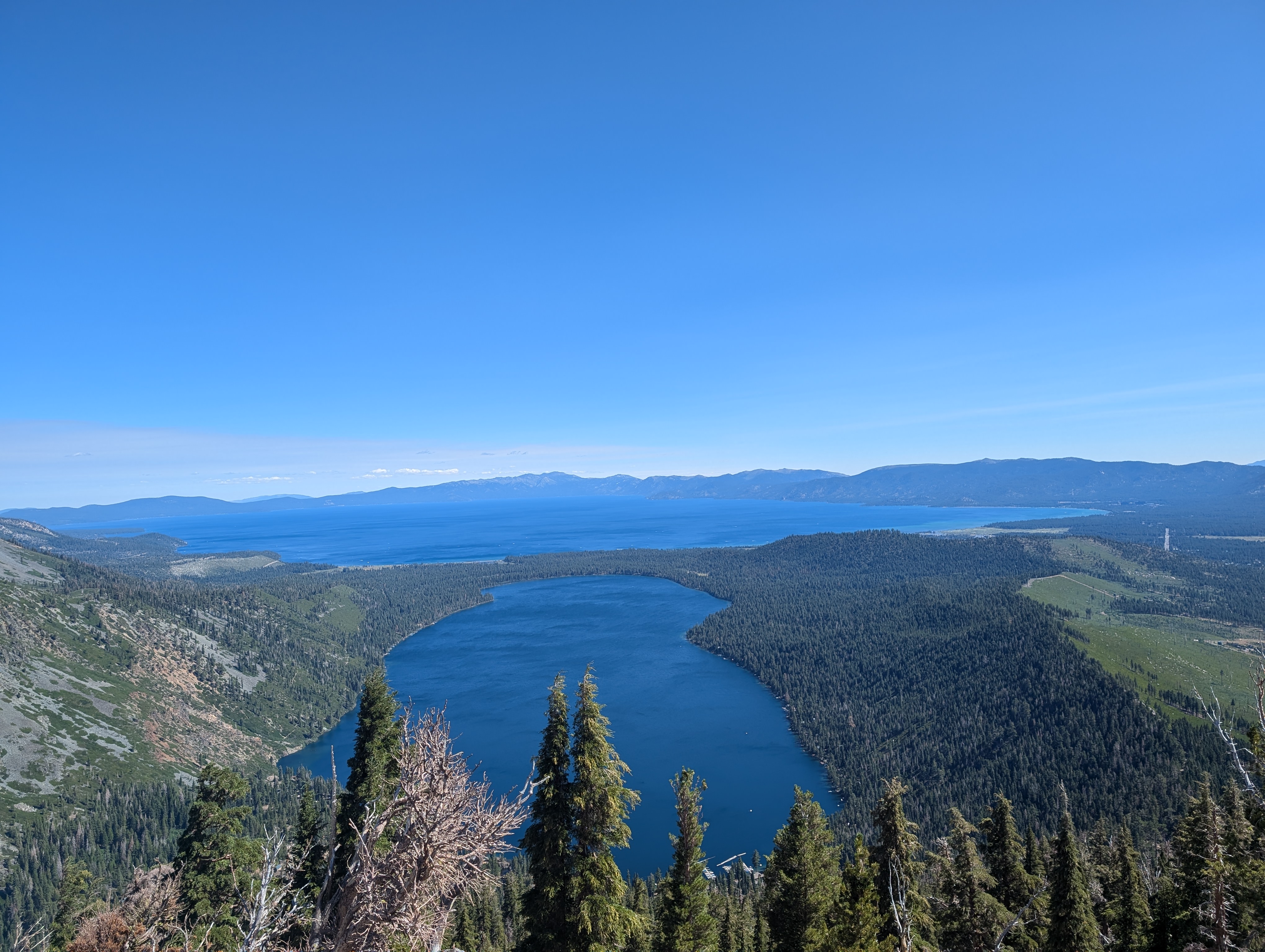 Fallen Leaf and Tahoe