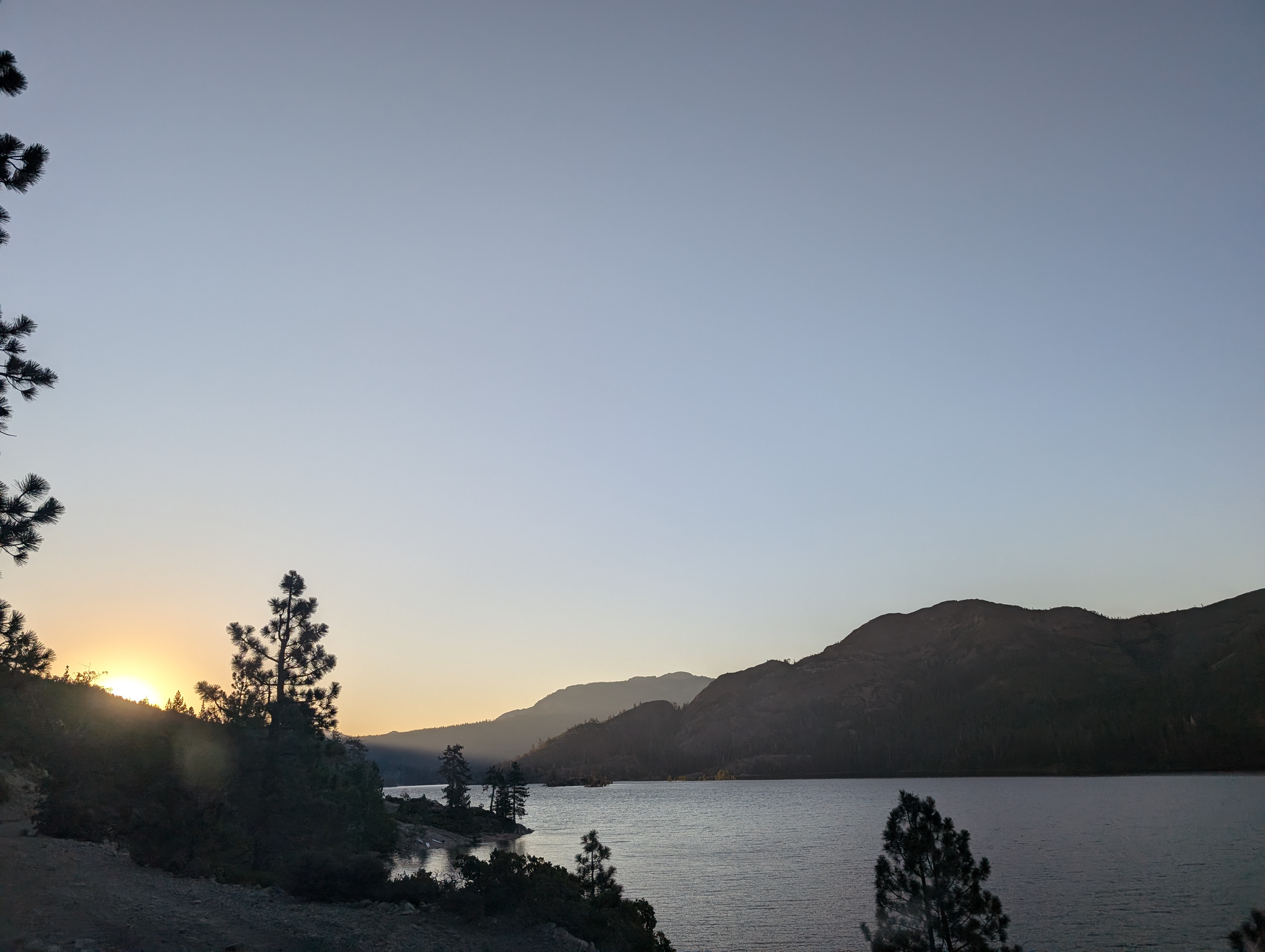 Fordyce Lake on the drive in