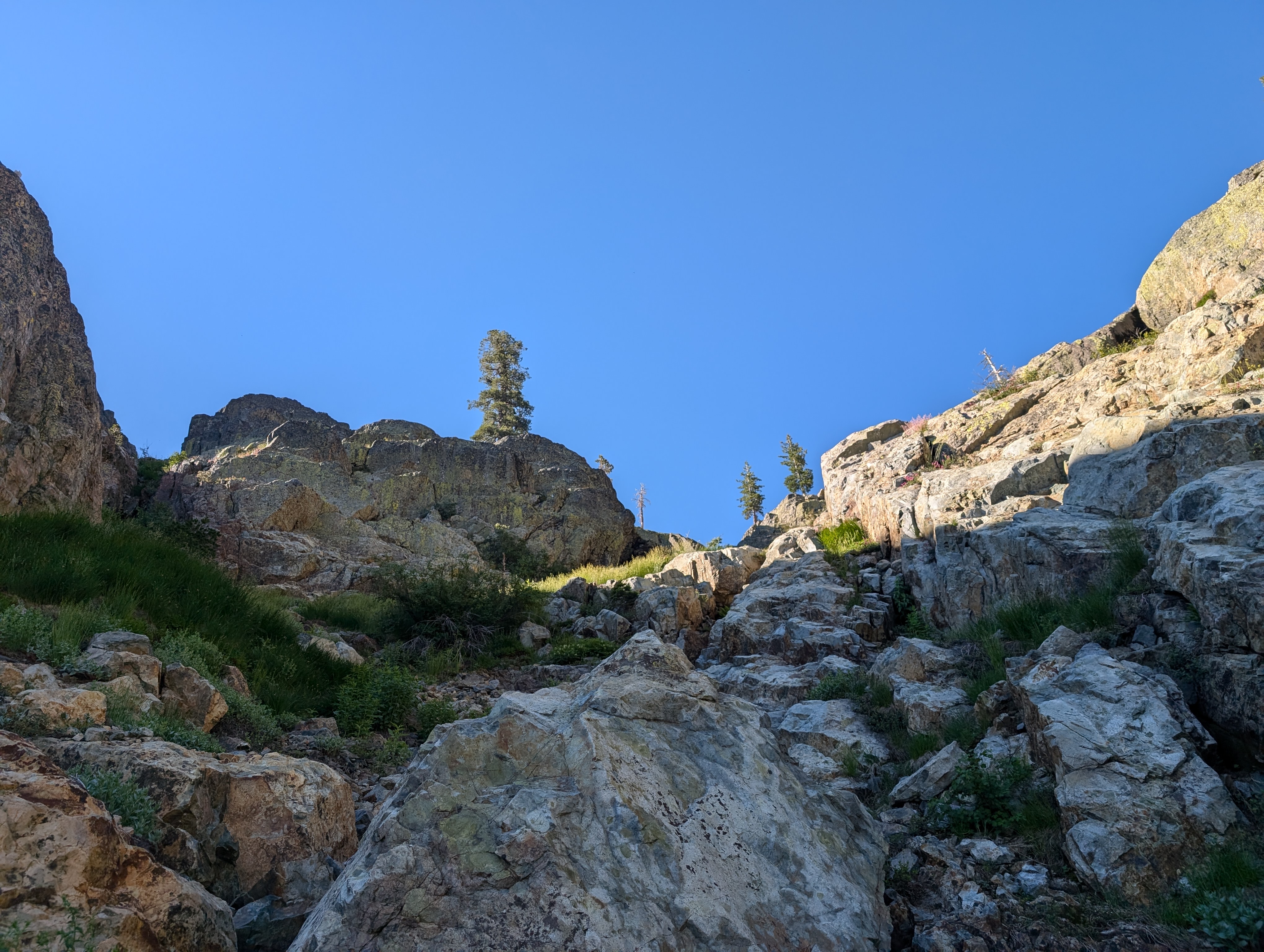 Nearing the top of the canyon