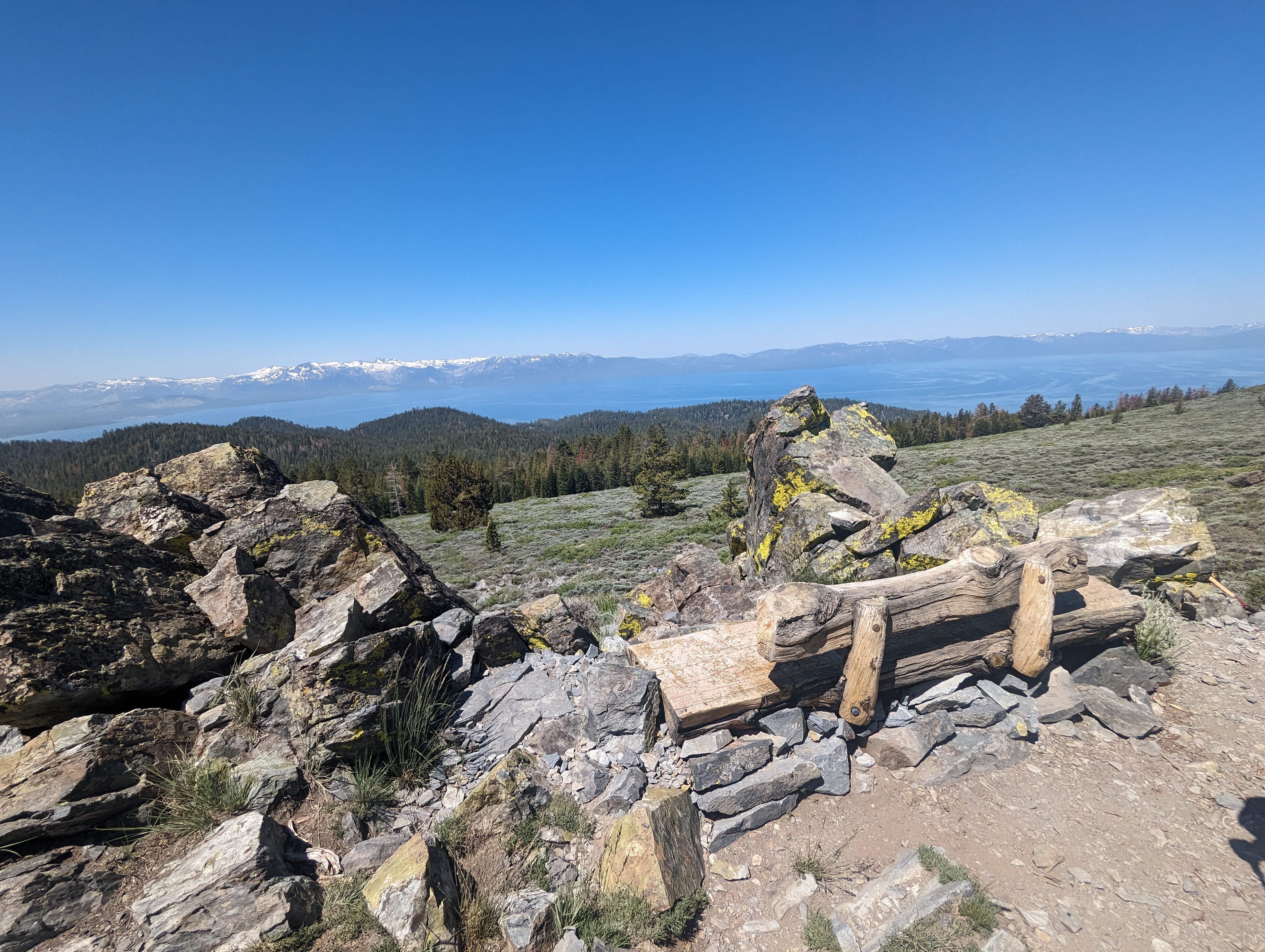 A bench with a nice view