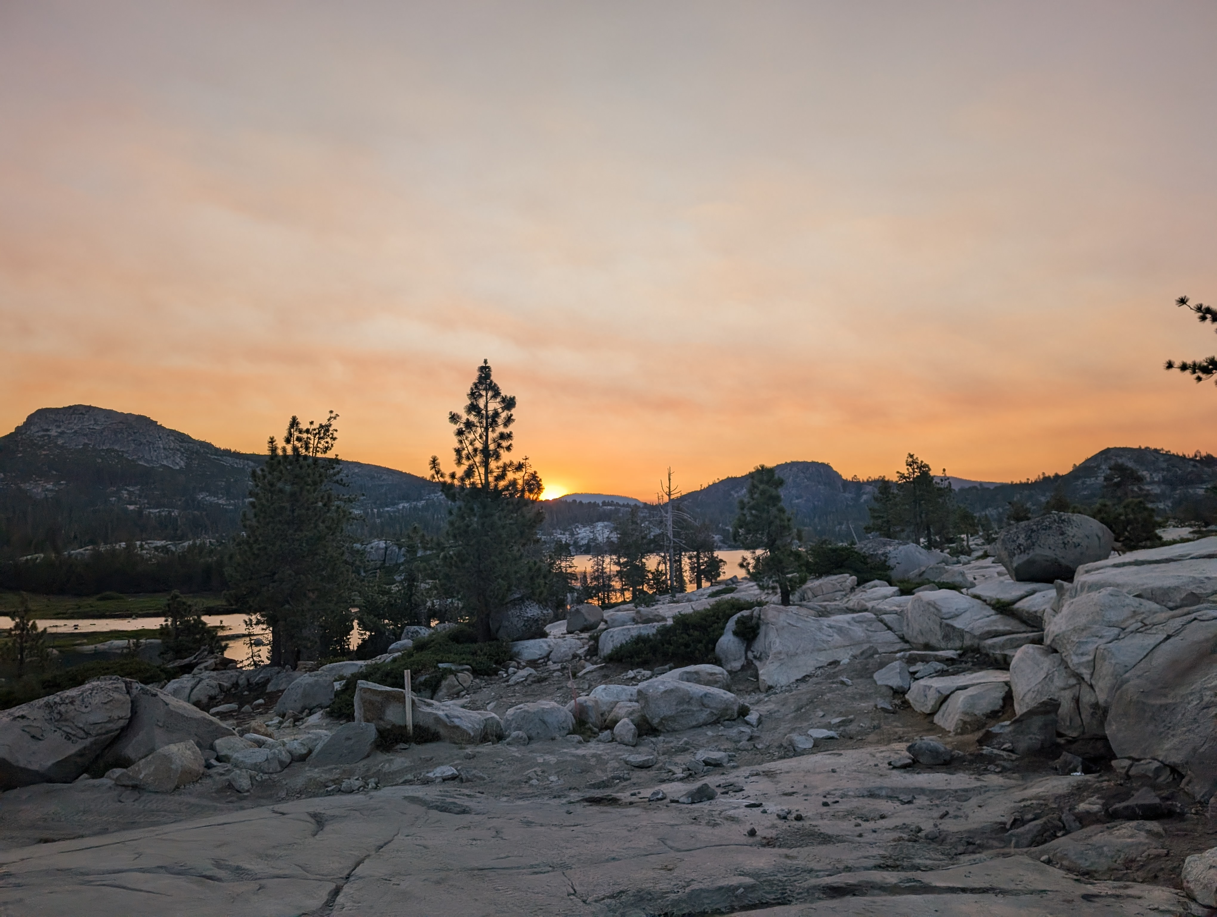 Overlooking Loon Lake