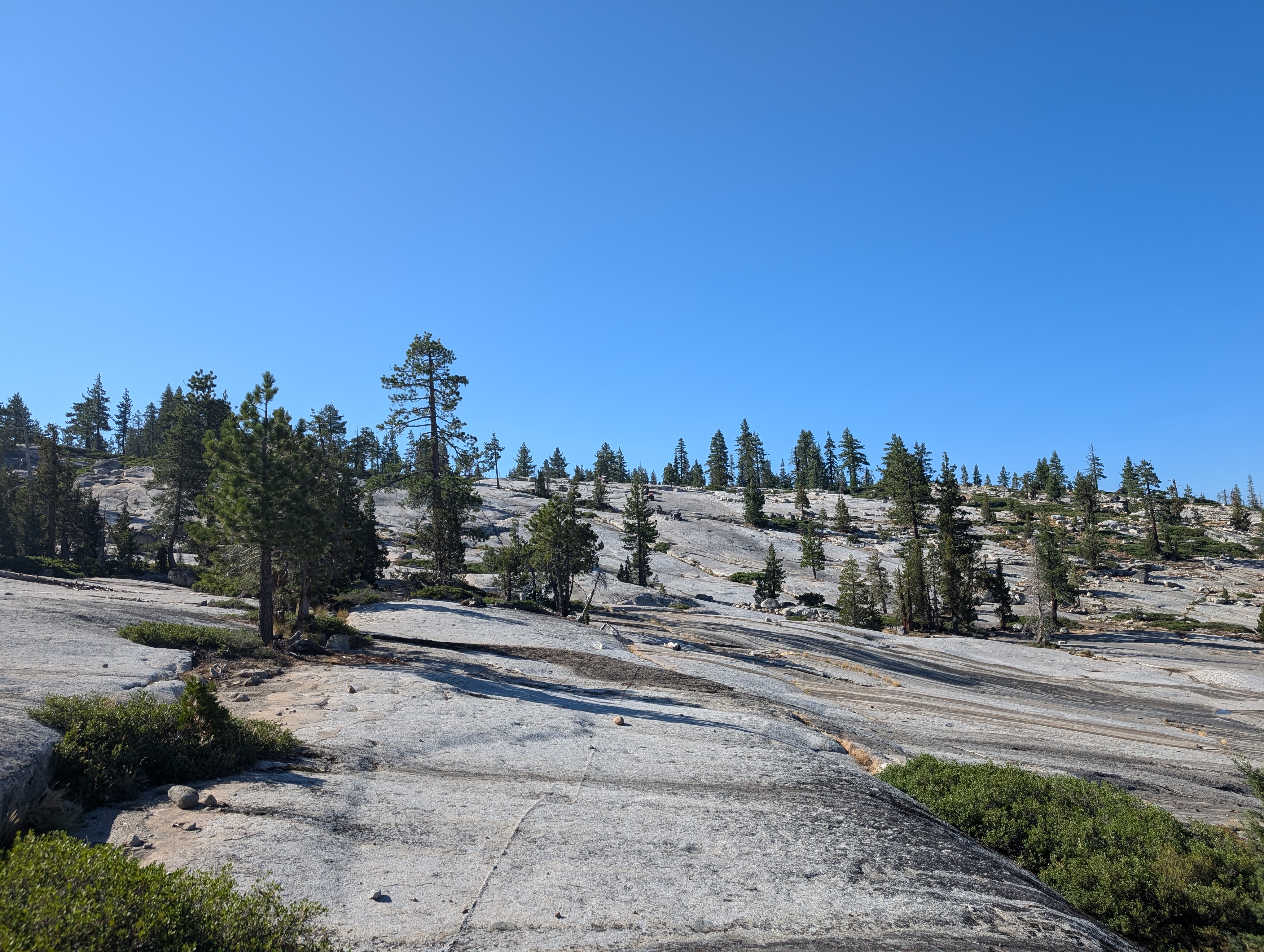 Crossing the granite bowl