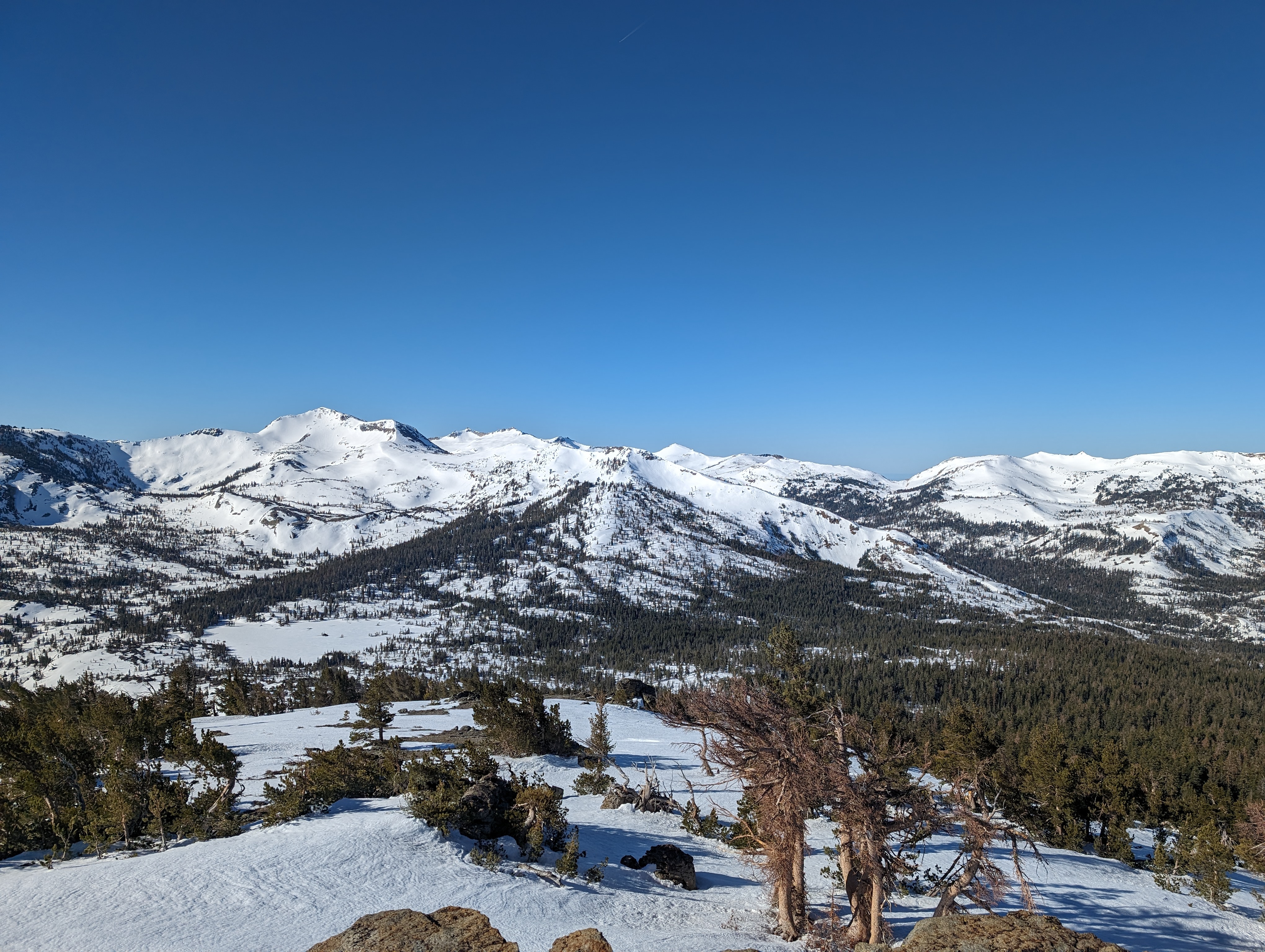 Dick&rsquo;s Peak and the northern end of the Crystal Range