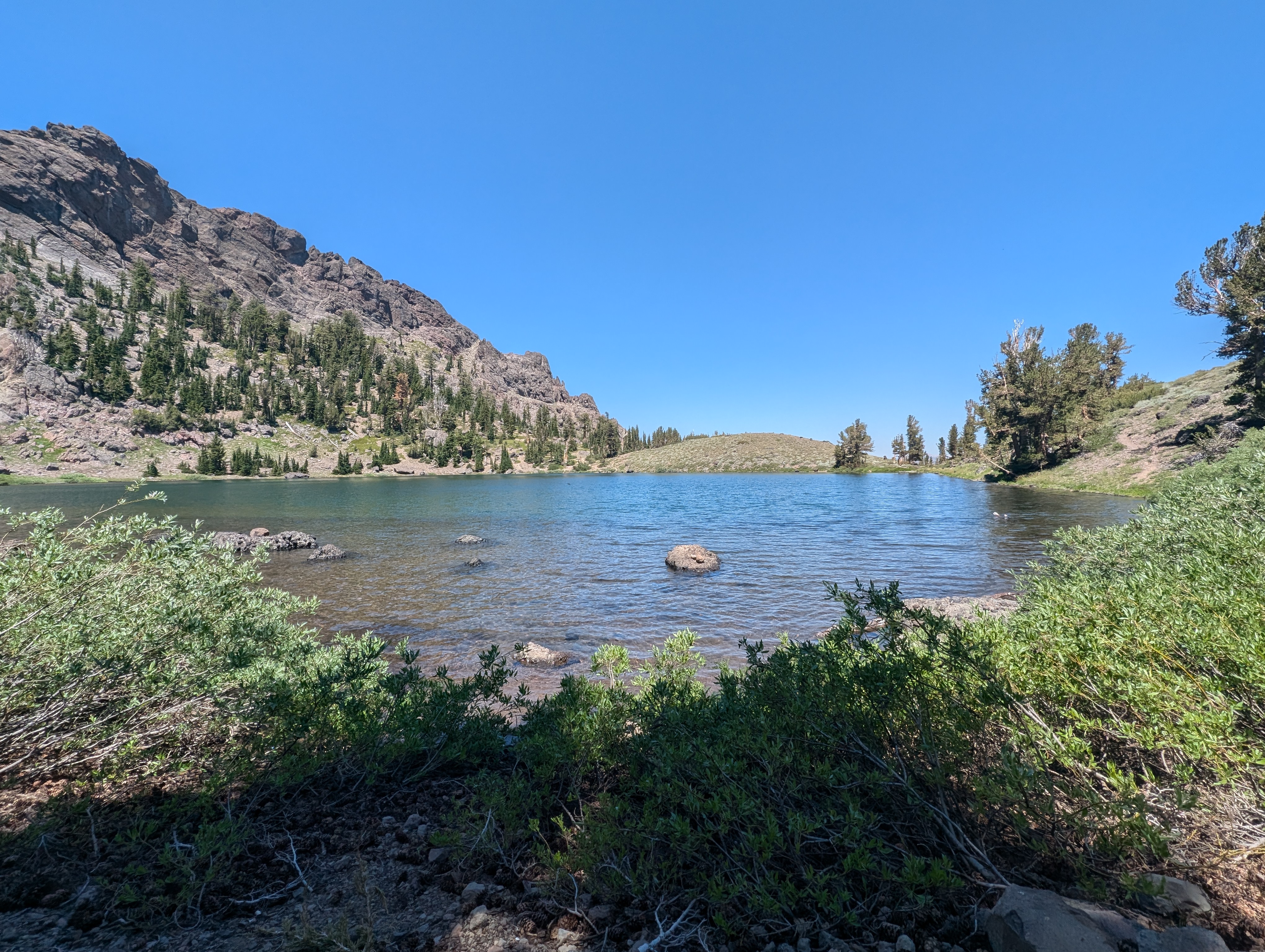 My private beach at Raymond Lake