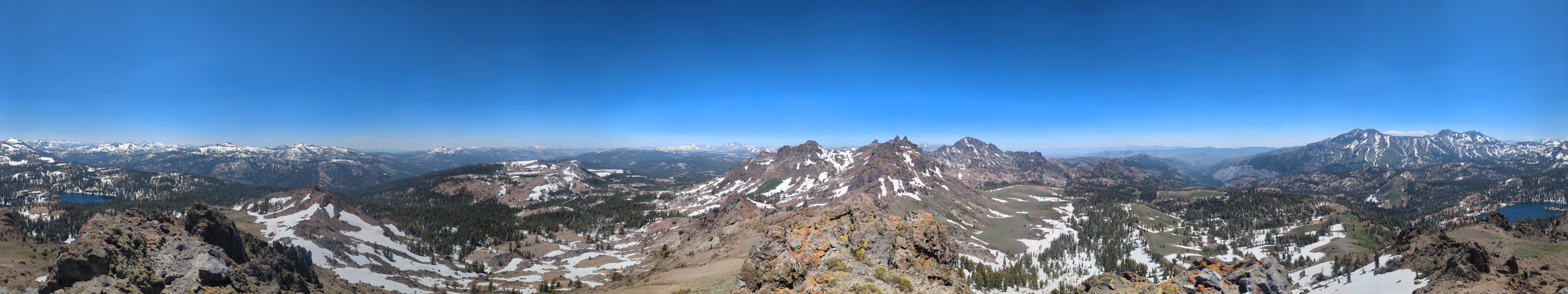 Peak 9520 Summit Panorama